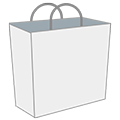 Bolsas de papel con asa retorcida
